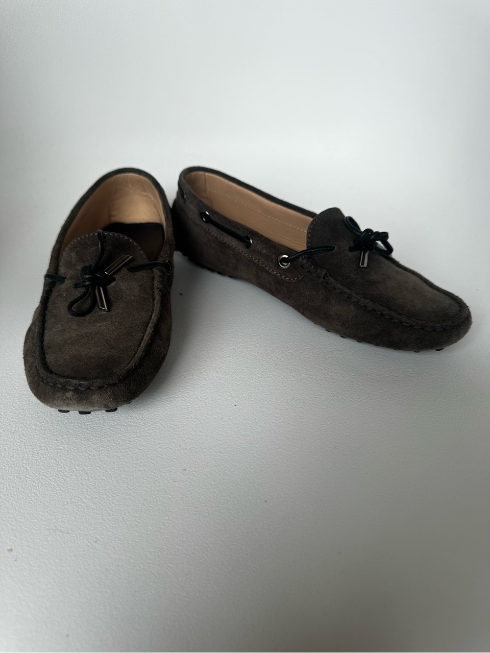 Tod's Suede Driving Loafers - Women's size 38